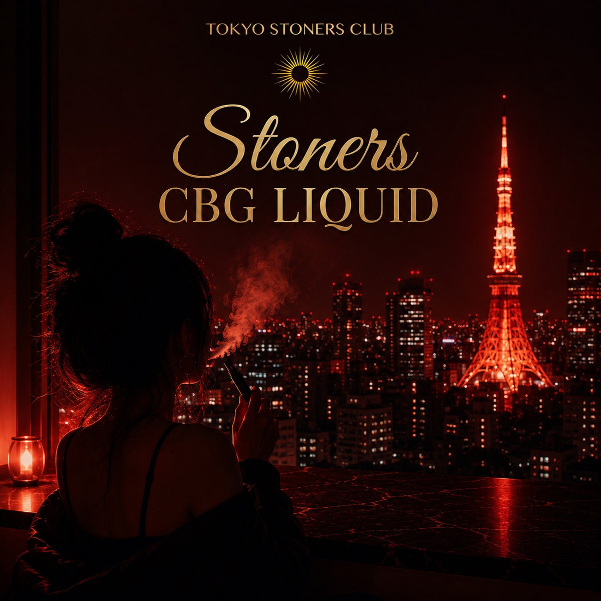 【CBD+】【高濃度CBDリキッド1ml】CBG/CBD配合 フルガラスVer.