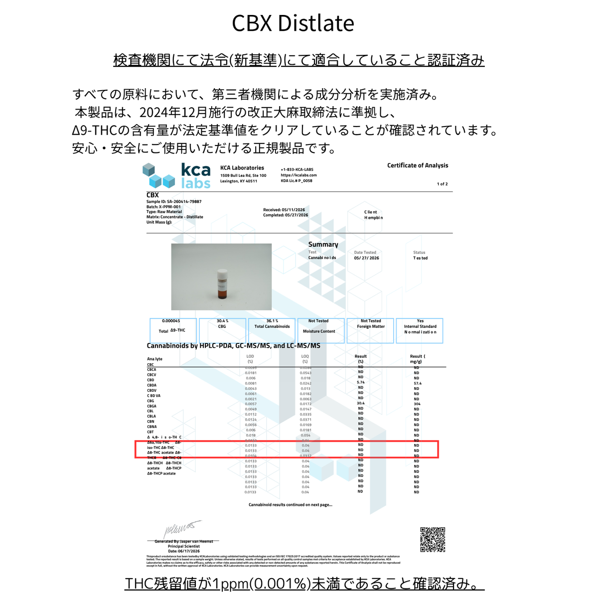 【HYPE VAPE】【高濃度CBX40%H4CBH40%リキッド】 ゴールドVer.